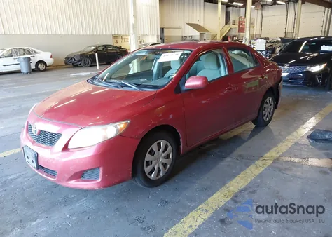 2010 Toyota Corolla Le из США, поврежденный, VIN 1NXBU4EE8AZ362172